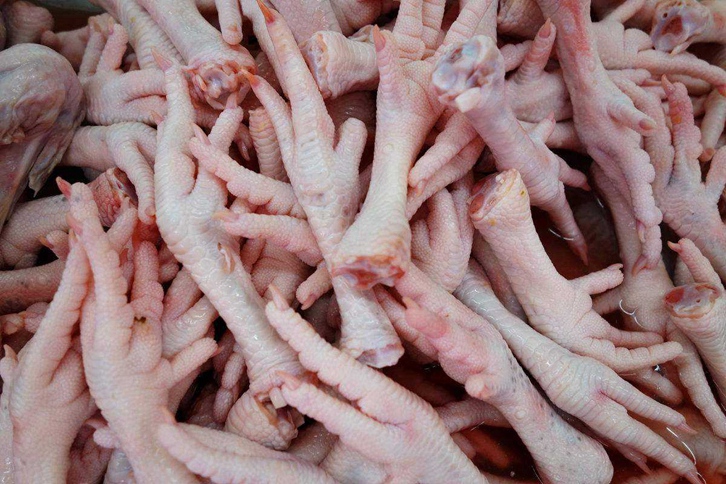 俄羅斯冷凍雞爪進口清關