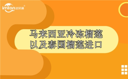 馬來西亞冷凍榴蓮以及泰國榴蓮進(jìn)口報(bào)關(guān)公司