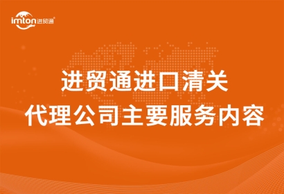 廣州臻力進口清關代理公司主要服務內容