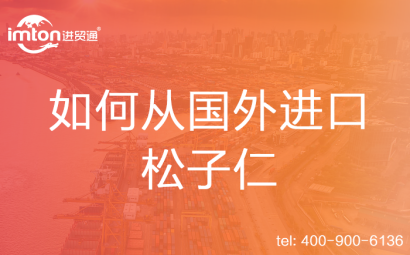 如何從國(guó)外進(jìn)口松子仁